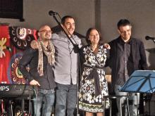 Alejandro Martínez, Moncho Otero, Pepa Merlo y Rafa Mora