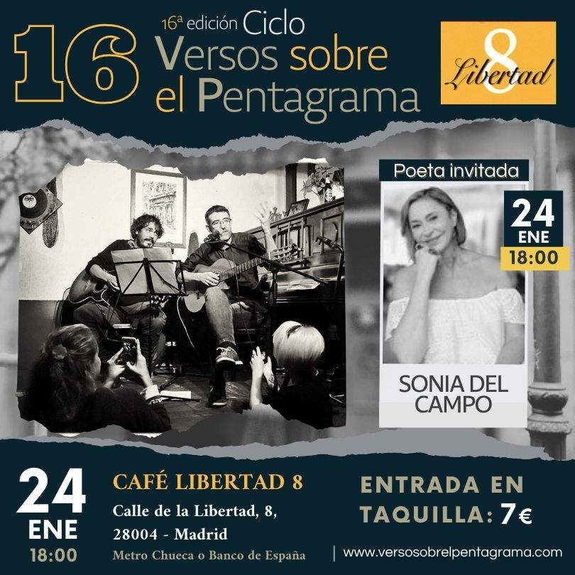 Sonia del Campo en Versos sobre el Pentagrama Sonia del Campo en Versos sobre el Pentagrama