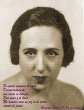 La poeta Margarita Ferreras