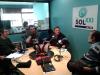 En Radio Sol XXI, junto a Victor Alfaro, Pablo Guerrero y Fernando González Lucini